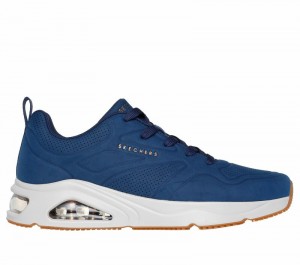 Zapatos con Cordones Skechers Tres-Air Uno - Casairal Hombre Azul Marino | 583264RZF