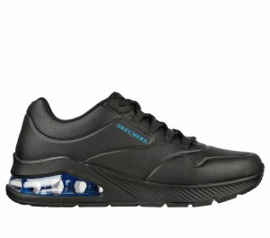 Zapatos con Cordones Skechers Uno 2 Hombre Negros Azules | 581493DWR