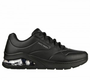 Zapatos con Cordones Skechers Uno 2 Hombre Negros | 823105DZV
