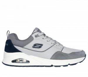 Zapatos con Cordones Skechers Uno - Retro One Hombre Grises | 734285RYF