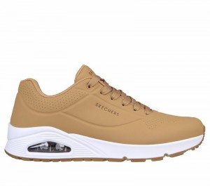 Zapatos con Cordones Skechers Uno - Stand on Air Hombre Marrom | 436279ZKG