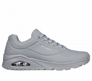 Zapatos con Cordones Skechers Uno - Stand on Air Hombre Grises Claro | 981275SNB