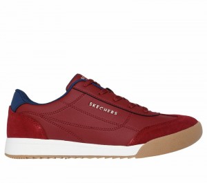 Zapatos con Cordones Skechers Zinger - Ultimate Classic Hombre Vino | 124857NMR