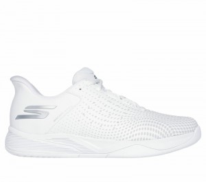 Zapatos de Pickleball Skechers Slip-ins Relaxed Fit: Viper Court Reload Hombre Blancos | 301827ILX