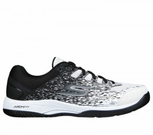Zapatos de Pickleball Skechers Viper Court - Pickleball Hombre Blancos Negros | 261308EVT
