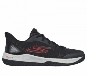 Zapatos de Pickleball Skechers Viper Court Pro - Pickleball Hombre Negros Rojos | 261304CAW